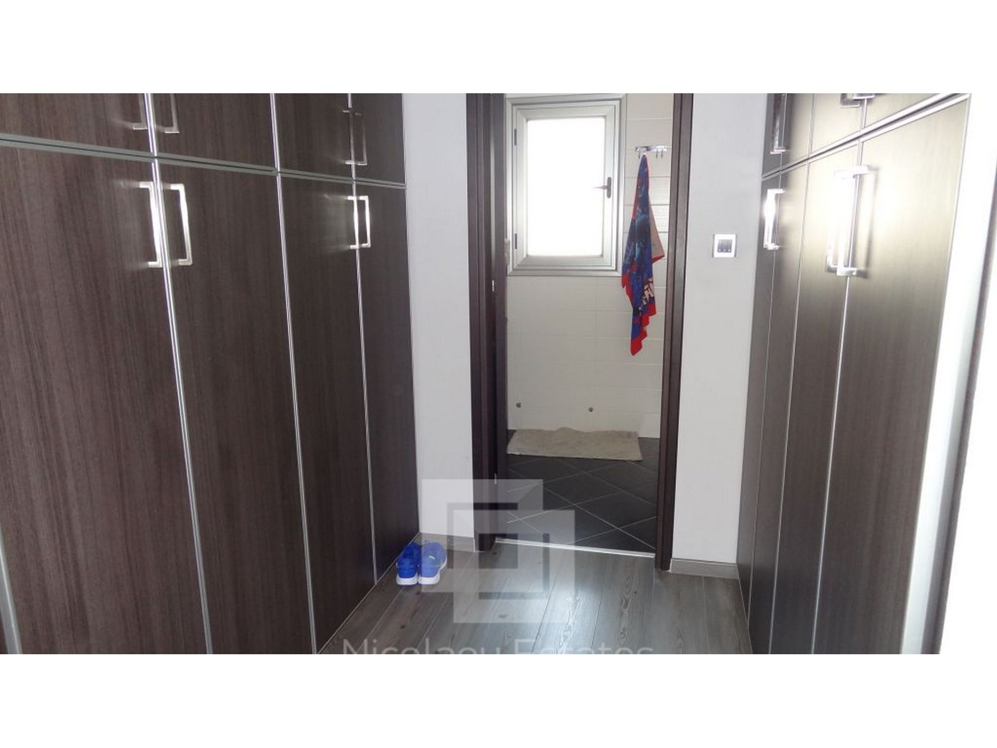 Master bedroom walk in closets